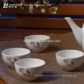 900ml runde Form orientalische Design Fine Bone China Tee Set für Großhandel